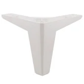 Sedir Lüks Mobilya Kanepe Sehpa TV Ünitesi Koltuk Ayağı 12 cm Beyaz Baza Ayak - 6