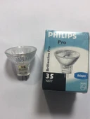 3 ADET PHILIPS 12V 35W MR 11 HALOJEN ÇANAK ÇAP:35mm - 1