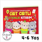 Y.Z. 4-6 Yaş Dikkati ve Düşünme Becerilerini Geliştiren Cırt Cırtlı Etkinlik Kitabım - 1