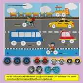Y.Z. 2-4 Yaş İlk Sticker Kitabım Yapıştır-Çiz-Boya (Taşıtlar Hayvanlar Yiyecekler) - 6