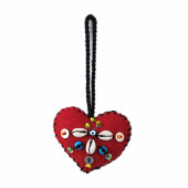 Keçe Kalp Duvar Süsü - 1