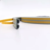 Contacall Bondit Çift Sarım Kauçuk Kapı ve Pencere Izolasyon Bandı Fitili 50X2 100 Metre Gri thumbnail 2
