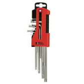 B-Tech 502703 Torx Allen Anahtar Seti (9 Parça) - 1