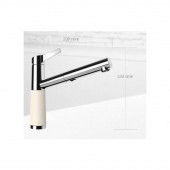 Schock Sc-510 Magnolia Krem Spiralli Granit Evye Bataryası - 2