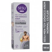 Sesu Men Tüy Dökücü Krem 100x2 200 ml - 1