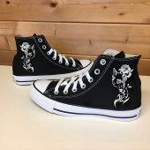 Desenli Bilekli Günlük Convers Spor Ayakkabı Kartal,Kurt,Balık,Aslan - 5