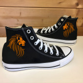 Desenli Bilekli Günlük Convers Spor Ayakkabı Kartal,Kurt,Balık,Aslan - 7
