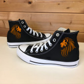Desenli Bilekli Günlük Convers Spor Ayakkabı Kartal,Kurt,Balık,Aslan - 8