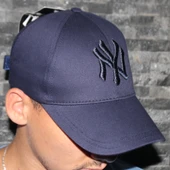 NY New York Şapka Kep Kasket Modeli Siyah - Beyaz - Lacivert Renk - 6