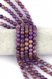 Fosfosiderit Doğal Taş Dizi 8 mm Küre Kesim thumbnail 1