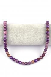 Fosfosiderit Doğal Taş Dizi 8 mm Küre Kesim thumbnail 2