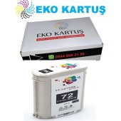 Eko Kartuş HP T610 44-In Mat Siyah(72) Muadil Kartuş thumbnail 2