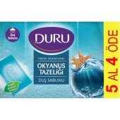 DURU FRESH OKYANUS ESİNTİSİ DUŞ SABUNU 5 AL 4 ÖDE 750 GR - 1
