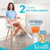 Gillette Venus Riviera 2'li Kullan At Tıraş Bıçağı - 2