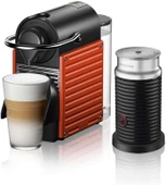 Nespresso C66R Pixie Kırmızı Kahve Makinesi ve Süt Köpürtücü Aksesuar - 1