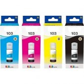 Eko Kartuş Epson Ecotank L3151 (103 4 Renk) Takım Mürekkep - 1