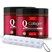 Öykü Q-COLLAGEN / Collagen / Kolajen / Tip 1-2-3 Vitamin C (238gr Toz) 2 Kutu / İlaç Kutusu Hediye thumbnail 1