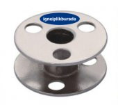 Brother 155484-001 Büyük Mekik Çift İğne Dikiş Makinesi Masura (Metal) thumbnail 2