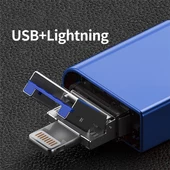 Polham USB, Type-c ve Lightning Girişli Ultra Hızlı Hafıza Kart Okuyucu, Micro SC Hafıza Kart Reader - 8