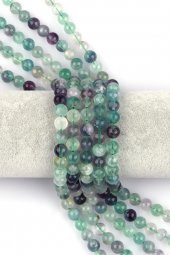 Florit Doğal Taş Dizi 8 mm Küre Kesim thumbnail 1