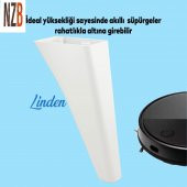 Lüks Mobilya Kanepe Sehpa TV Ünitesi Koltuk Ayağı 20 cm Beyaz Baza Ayak thumbnail 4