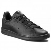adidas Ayakkabı M20327 Stan Smith kadın GÜNLÜK AYAKKABI SİYAH (B-179) - 3