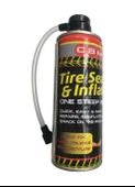 Cbm Araç Oto Motosiklet Lastik Onarıcı Tamir Edici Şişirici Sprey Lastik Tamir Kiti 400ML 12Lİ - 4