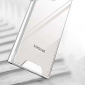 Samsung Galaxy Note 20 Ultra Kılıf Space Seri Lux Silikon Şeffaf Kapak - 5