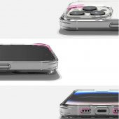 iPhone 12 Pro Max Kılıf Space Seri Lux Silikon Şeffaf Kapak - 2
