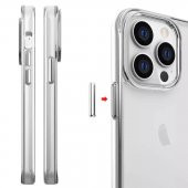 iPhone 12 Pro Max Kılıf Space Seri Lux Silikon Şeffaf Kapak - 5