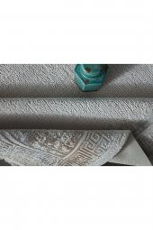 GÜMÜŞSUYU Novastyle 13639 Mavi Halı  200 x 290 Bakır - 8