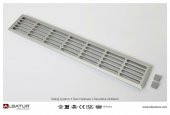 Plastik Menfez 47cmx07cm Mat Gri - 2