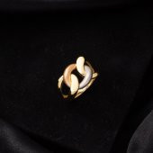 3 Renkli Gurmet 14 Ayar Altın Yüzük thumbnail 4