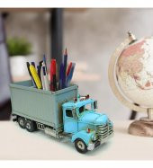 Dekoratif Metal Kamyon Kartvizitlik ve Kalemlik thumbnail 1
