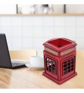 Dekoratif Metal Londra Telefon Kulübesi Kalemlik thumbnail 2