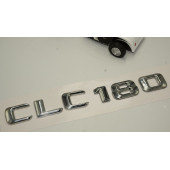 Benz CLC 180 Bagaj Krom Metal 3M 3D Yazı Logo - 3