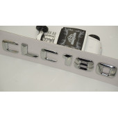 Benz CLC 180 Bagaj Krom Metal 3M 3D Yazı Logo - 4