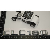 Benz CLC 180 Bagaj Krom Metal 3M 3D Yazı Logo - 5