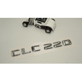 Benz CLC 220 Bagaj Krom Metal 3M 3D Yazı Logo - 2