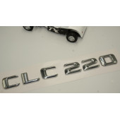 Benz CLC 220 Bagaj Krom Metal 3M 3D Yazı Logo - 3