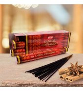 Sandal Ağacı ve Tarçın (Sandal Cinnamon Hexa) 20'li Tütsü - 1