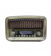 Crownwell Ahşap Nostaljik Radyo thumbnail 2