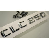 Benz CLC 250 Bagaj Krom Metal 3M 3D Yazı Logo - 1