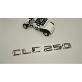 Benz CLC 250 Bagaj Krom Metal 3M 3D Yazı Logo - 2