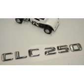 Benz CLC 250 Bagaj Krom Metal 3M 3D Yazı Logo - 3