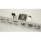 Benz CLC 250 Bagaj Krom Metal 3M 3D Yazı Logo - 4