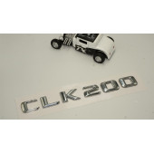 Benz CLK 200 Bagaj Krom Metal 3M 3D Yazı Logo thumbnail 2