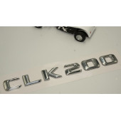 Benz CLK 200 Bagaj Krom Metal 3M 3D Yazı Logo thumbnail 3