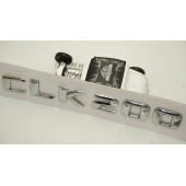Benz CLK 200 Bagaj Krom Metal 3M 3D Yazı Logo thumbnail 4
