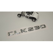 Benz CLK 230 Bagaj Krom Metal 3M 3D Yazı Logo thumbnail 2